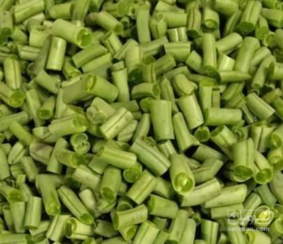 لوبیا سبز خرد شده منجمد