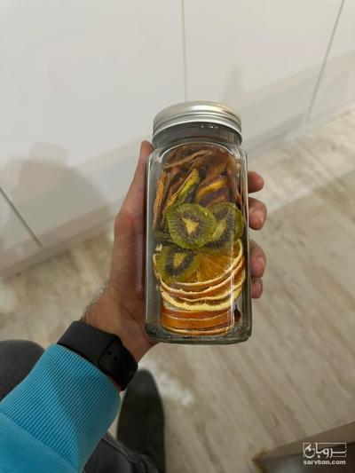 فروش میوه خشک مخلوط شیشه ایی