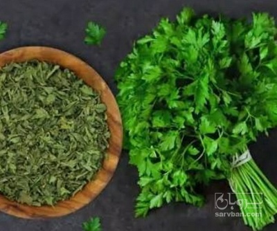 فروش  جعفری خشک  (گیاه‌ دارویی)