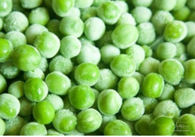 فروش نخود فرنگی بدون قلاف منجمد