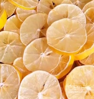 فروش اسلایس لیمو خشک زرد