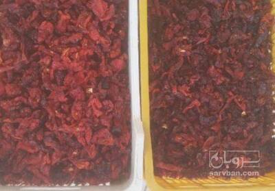 فروش فلفل خشک قرمز و زرد
