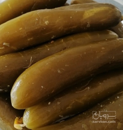 فروش خیار شور دبه ایی