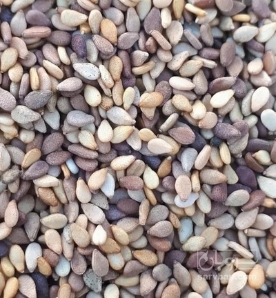 فروش کنجد قهوه آیی