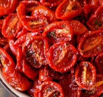 فروش گوجه خشک دو قاچ