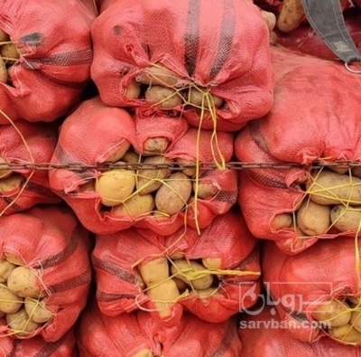 فروش سیب زمینی جلی