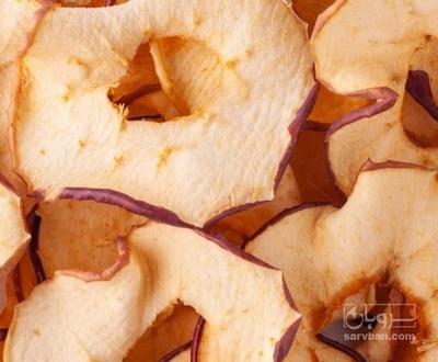 فروش سیب خشک قرمز با پوست