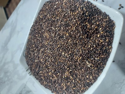 فروش کنجد قهوه ای