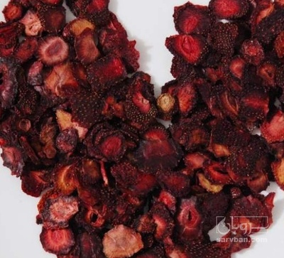 فروش توت فرنگی خشک