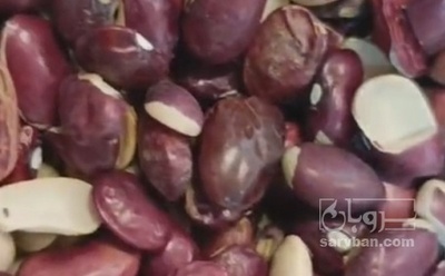 فروش لوبیا قرمز شکسته