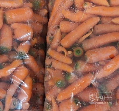 فروش هویج شکسته