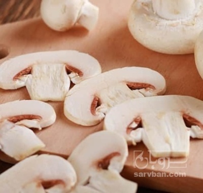 فروش قارچ دکمه ای اسلایس شده