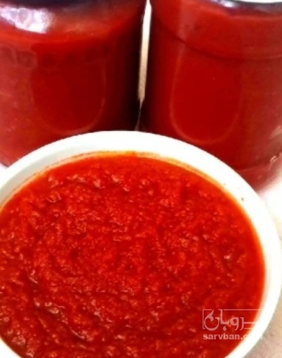 فروش رب گوجه فرنگی