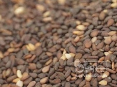 فروش کنجد قهوه ایی