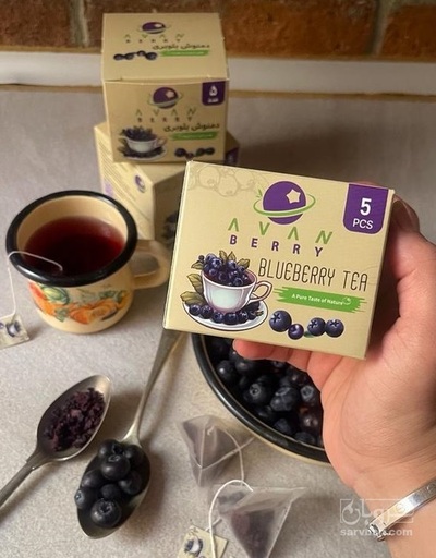 فروش دمنوش بلوبری