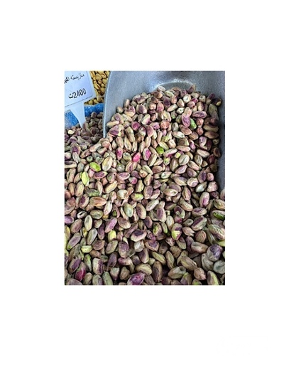 فروش  پسته احمد اقایی تنه سبز و بدنه گلدار