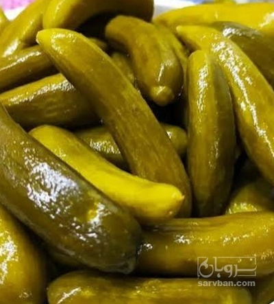 فروش خیار شور تخمیری نمکی
