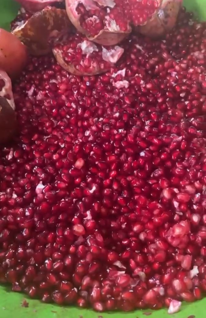 فروش دانه انار منجمد
